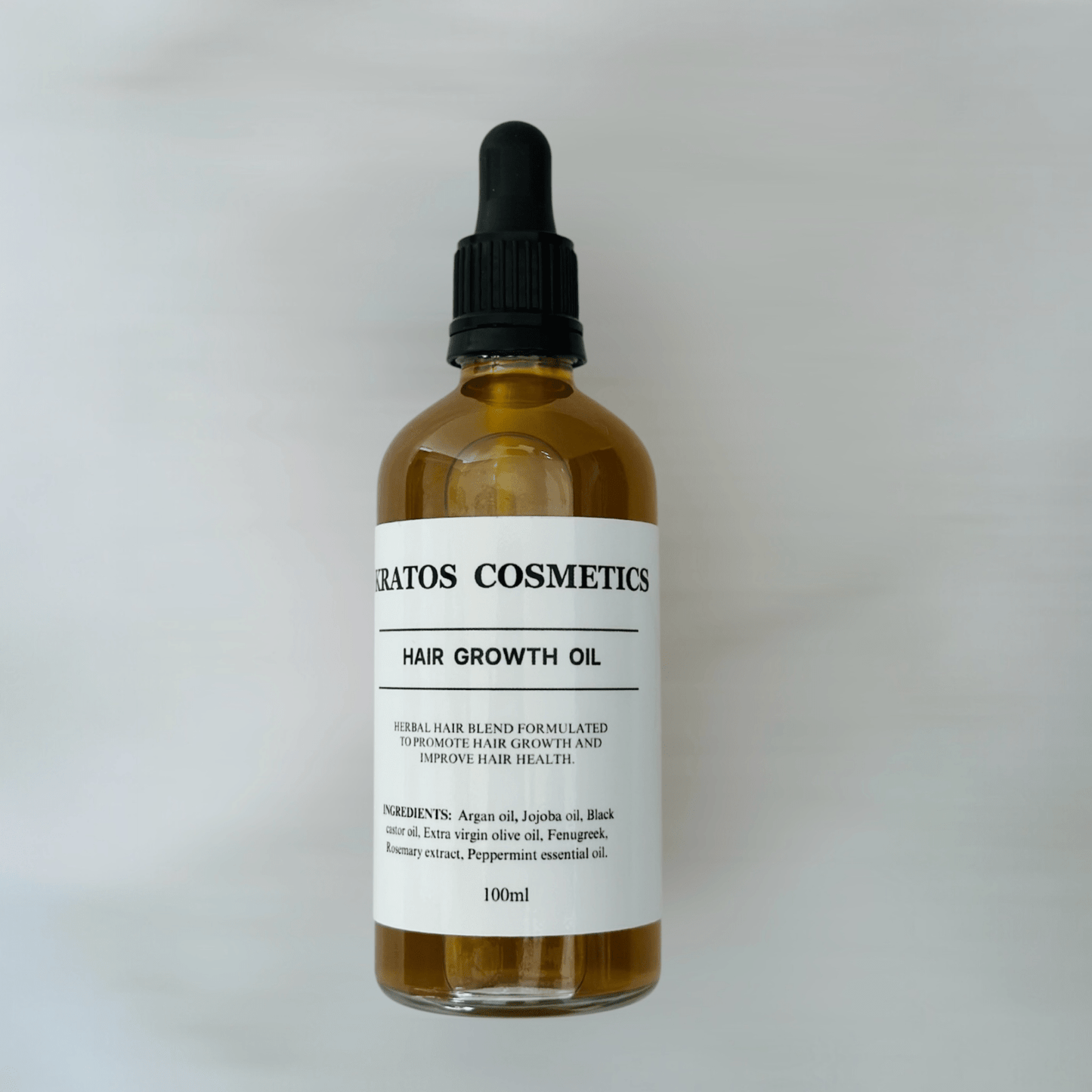 Hair & Beard Growth Oil - KRÃTOS COSMETICSHAIR & BEARD GROWTH OIL