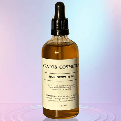 HAIR & BEARD GROWTH OIL - KRÃTOS COSMETICS