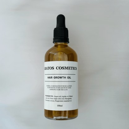Hair & Beard Growth Oil - KRÃTOS COSMETICSHAIR & BEARD GROWTH OIL